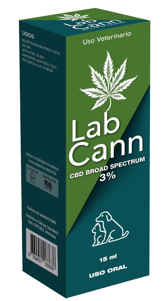 Lab Cann 3% uso oral 15 ml y 30 ml – MercadoPet Store