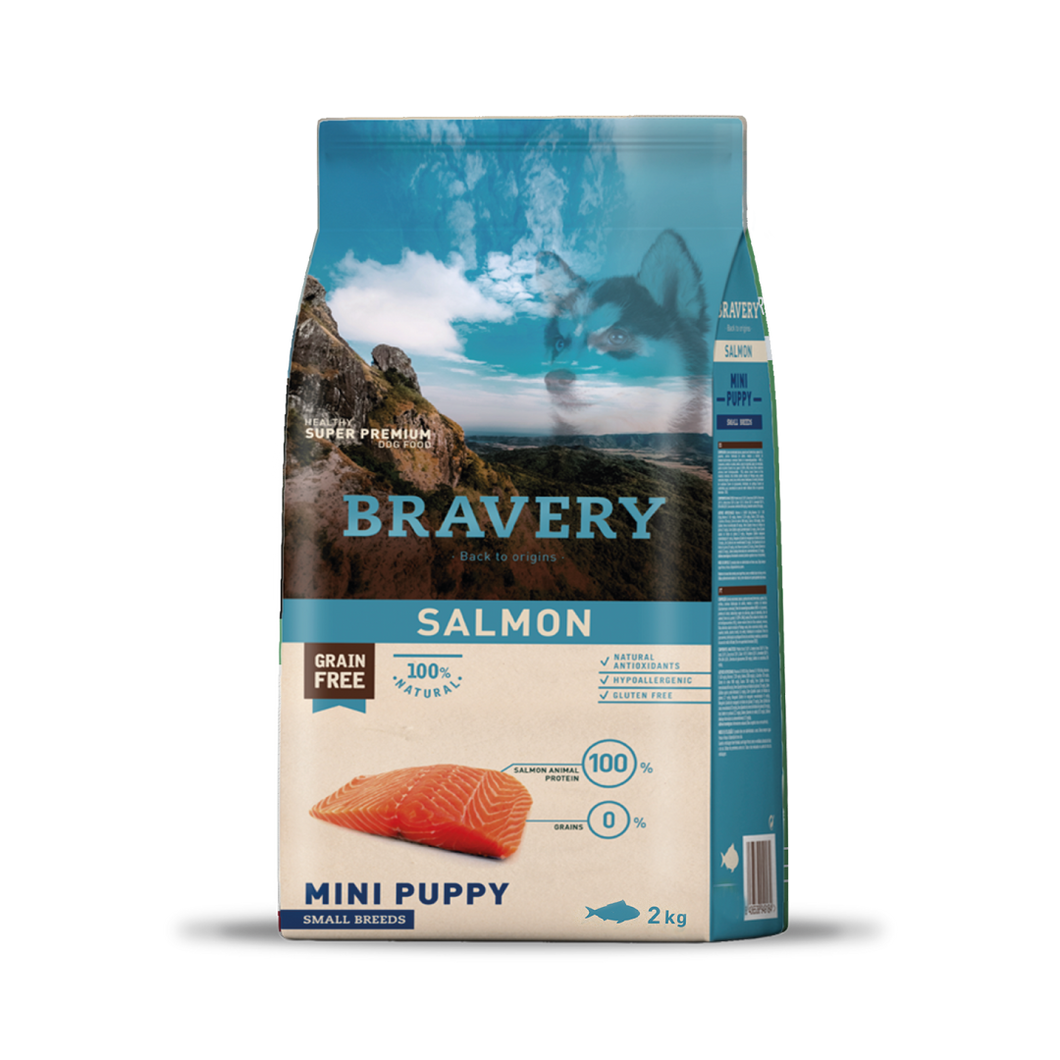 Bravery Salmon Mini Puppy Small Breeds (Salmón)