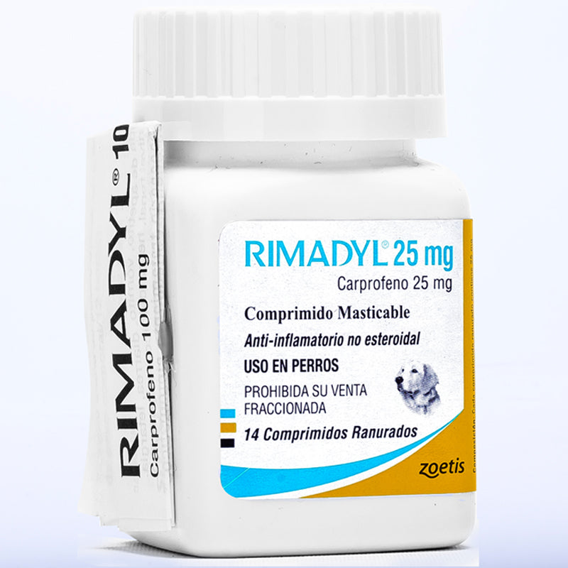 Rimadyl 25 mg Comprimidos (VENTA CON RECETA MEDICO VETERINARIA)