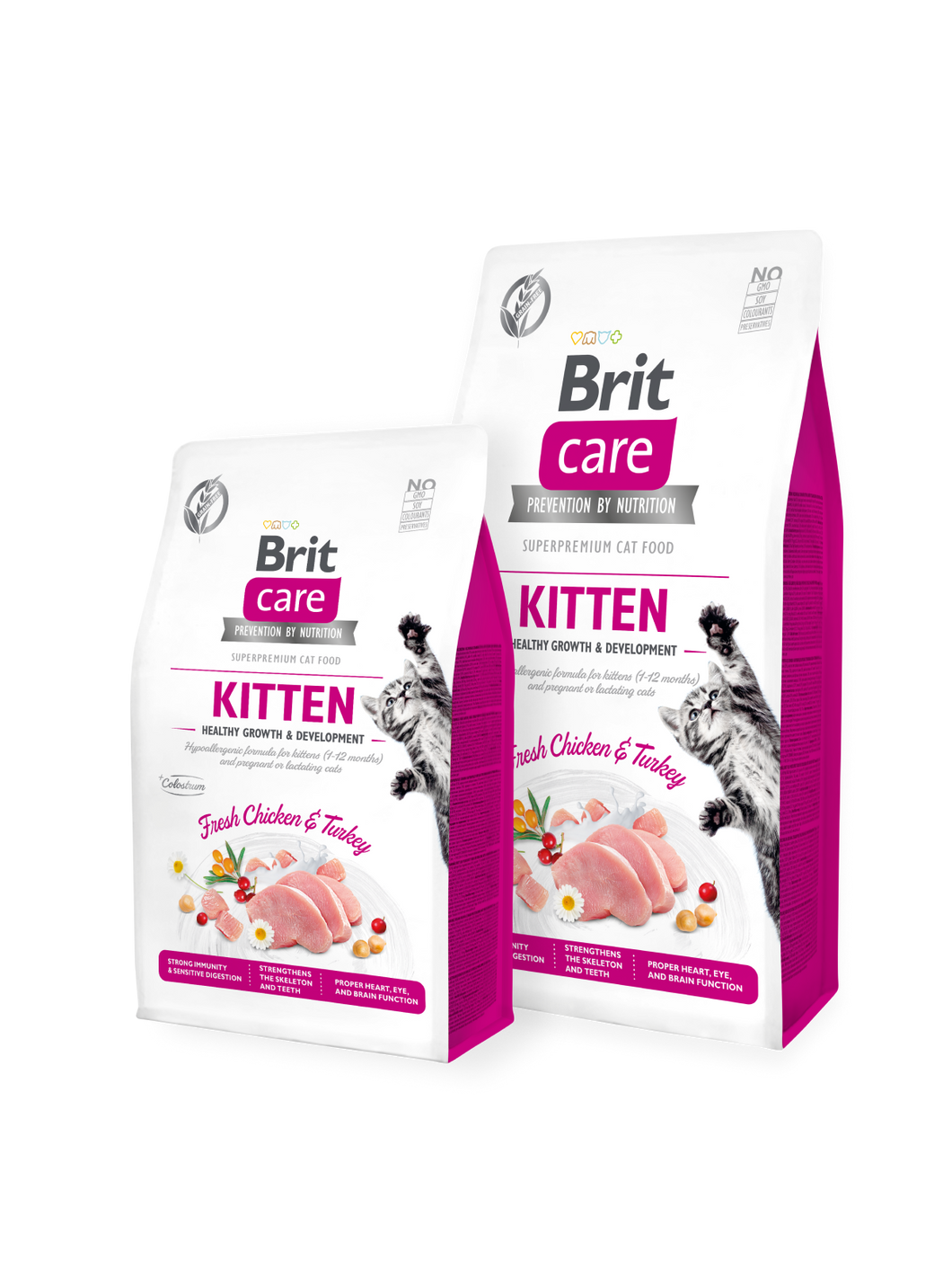 Brit Kitten (Pollo con Pavo)