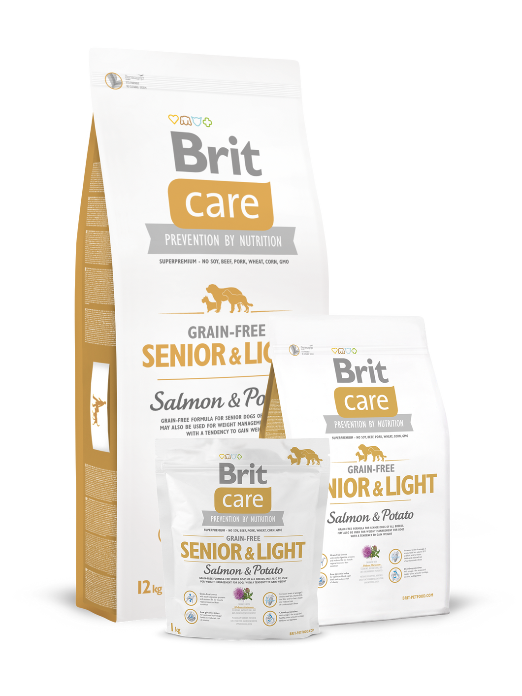 Brit Senior Light (Salmon y Papa)