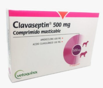 Clavaseptin 500 mg Comprimidos Masticables