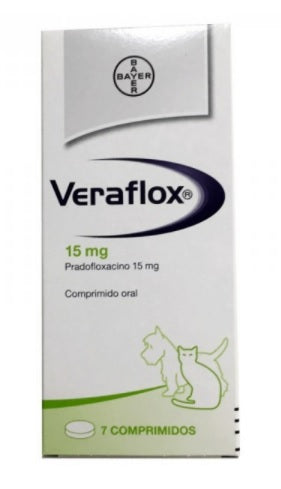 Veraflox 15 mg (VENTA BAJO RECETA MÉDICO VETERINARIA RETENIDA)