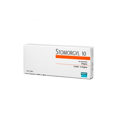 Stomorgyl 10 Comprimidos (VENTA CON RECETA MEDICO VETERINARIA)